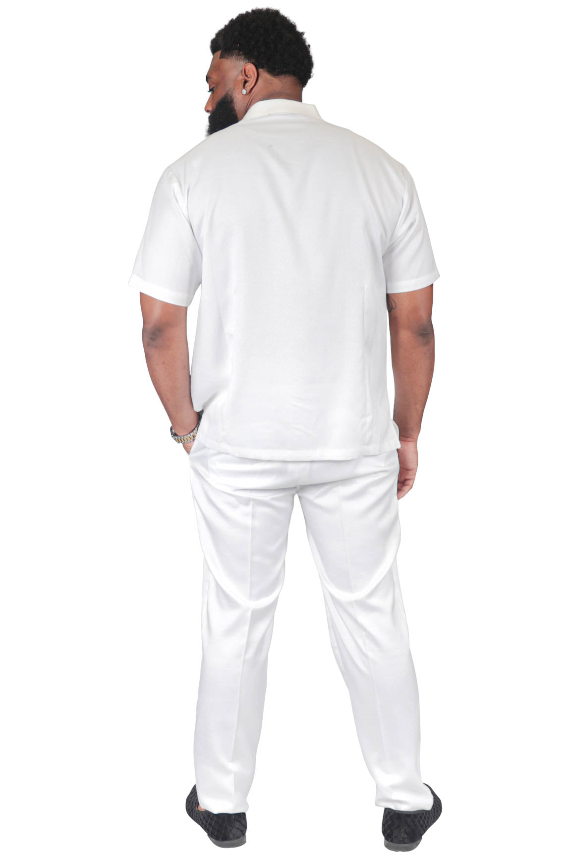 Solid Man Solid Man 2 Piece Set, White – MADDGEAR BOUTIQUE