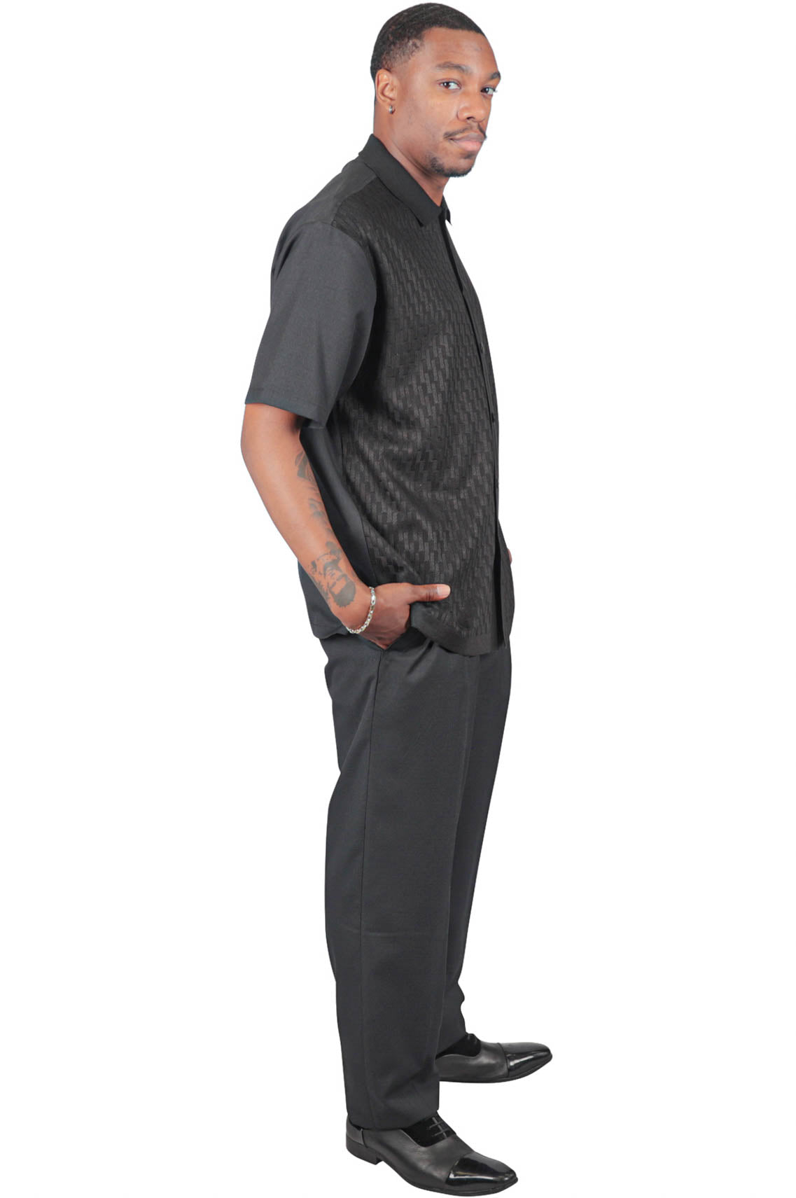 Solid Man Solid Man 2 Piece Set , Black – MADDGEAR BOUTIQUE